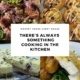 Collage of food pictures