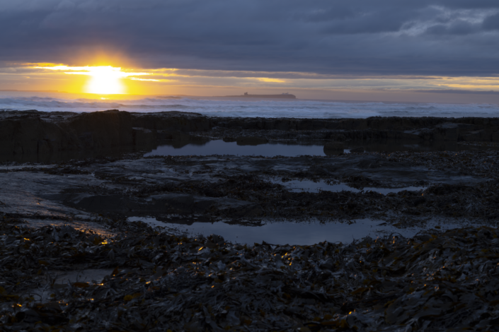 Sunrise on Bamburgh Beach