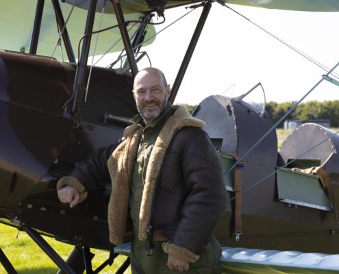 Tiger Moth Flight
